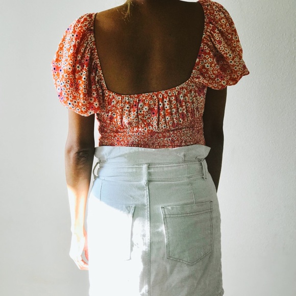 Skylar + Madison flower print top size M - Picture 3 of 9